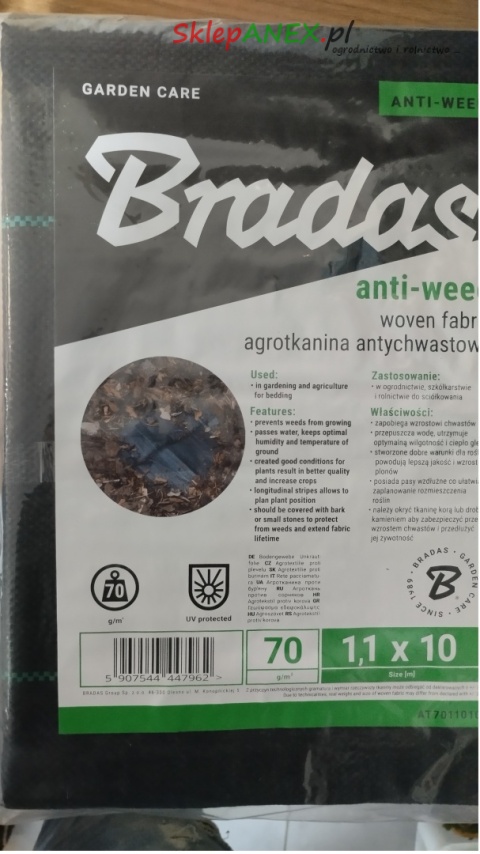 Bradas Agrotkanina 1.1x10m 70g